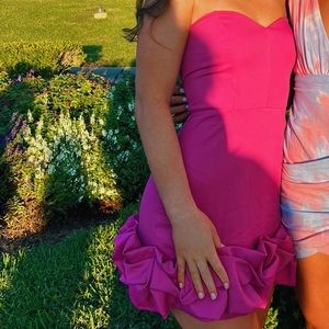Pink Mini Dress